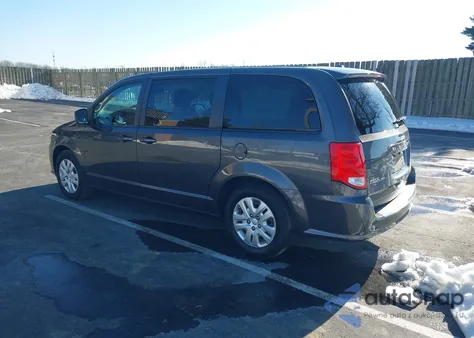 2018 Dodge Grand Caravan Se z USA, uszkodzony, nr VIN 2C4RDGBG5JR248590